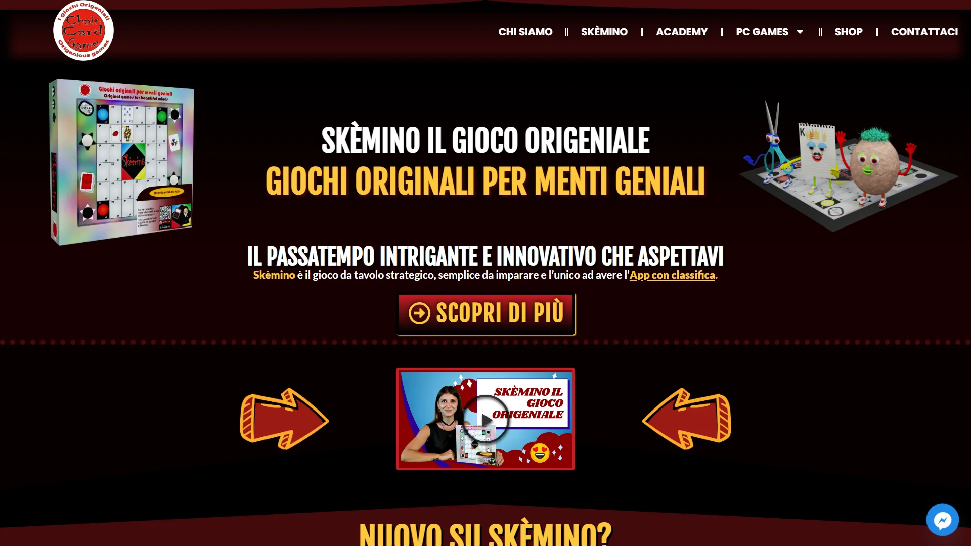 Screenshot Chain Card Game